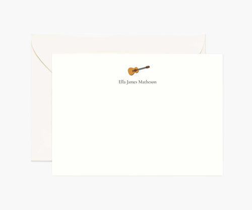 Arts Personalized Stationery  - Guitar