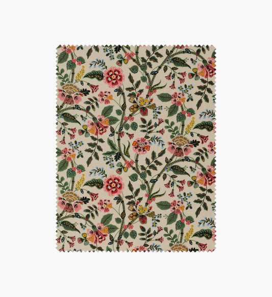 Gracie Rayon Fabric - Linen