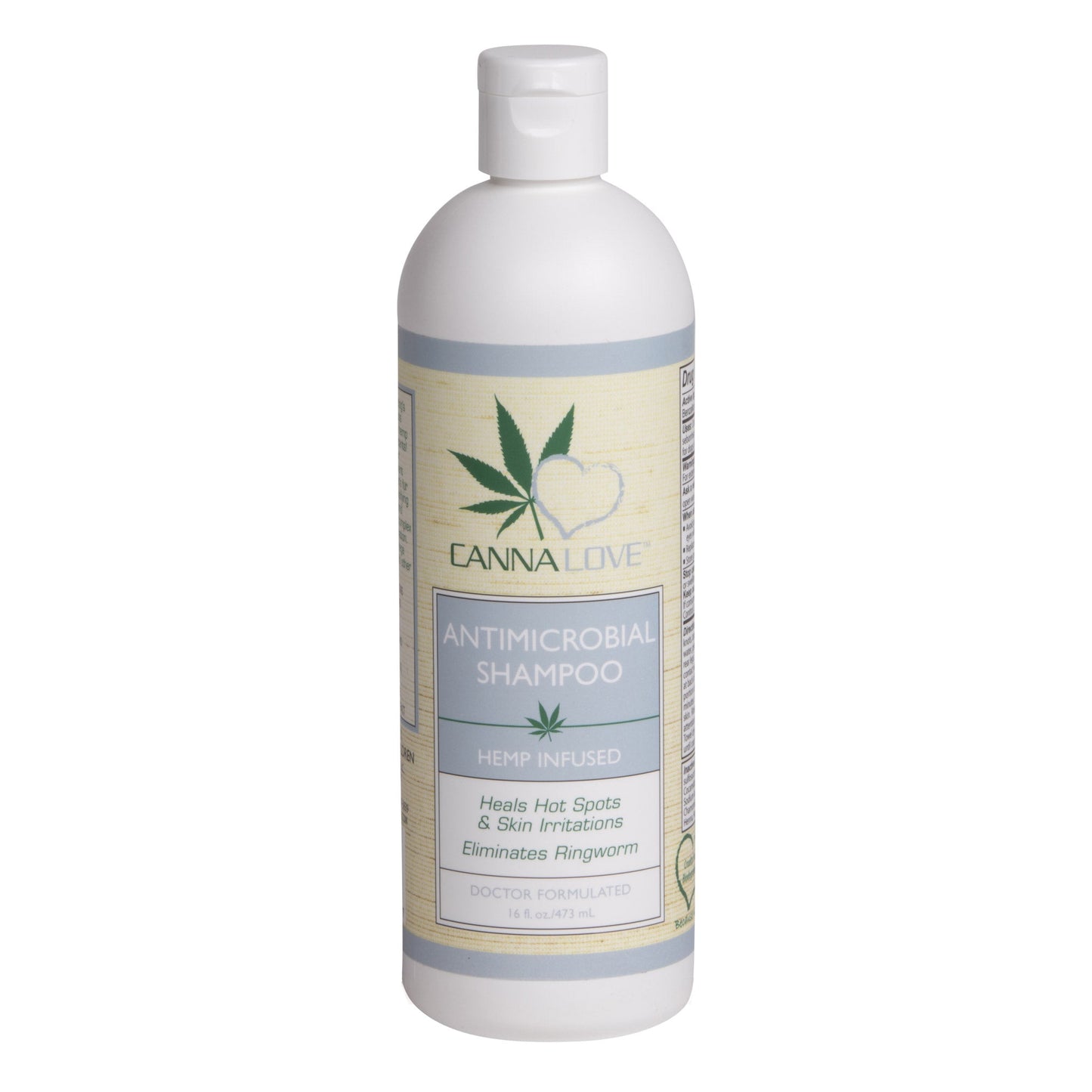 Cannalove Antimicrobial Shampoo 16 oz