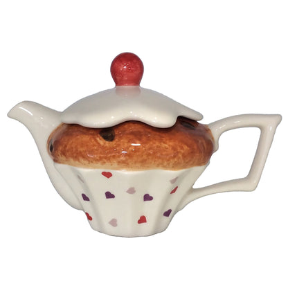 Ceramic Inspirations Cake Heart Teapot