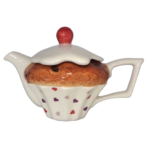 Ceramic Inspirations Cake Heart Teapot