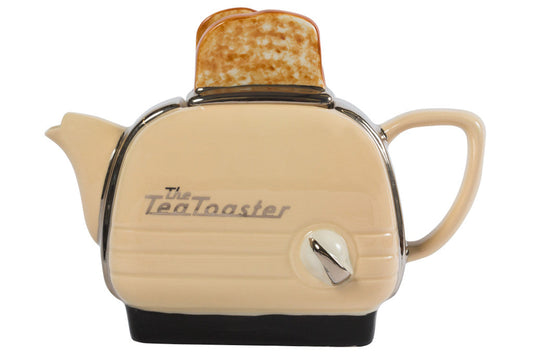 Ceramic Inspirations Toaster Cream Teapot
