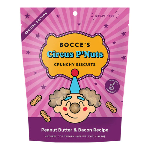 Bocce's Circus P’Nuts Dog Treats - Circus Collection