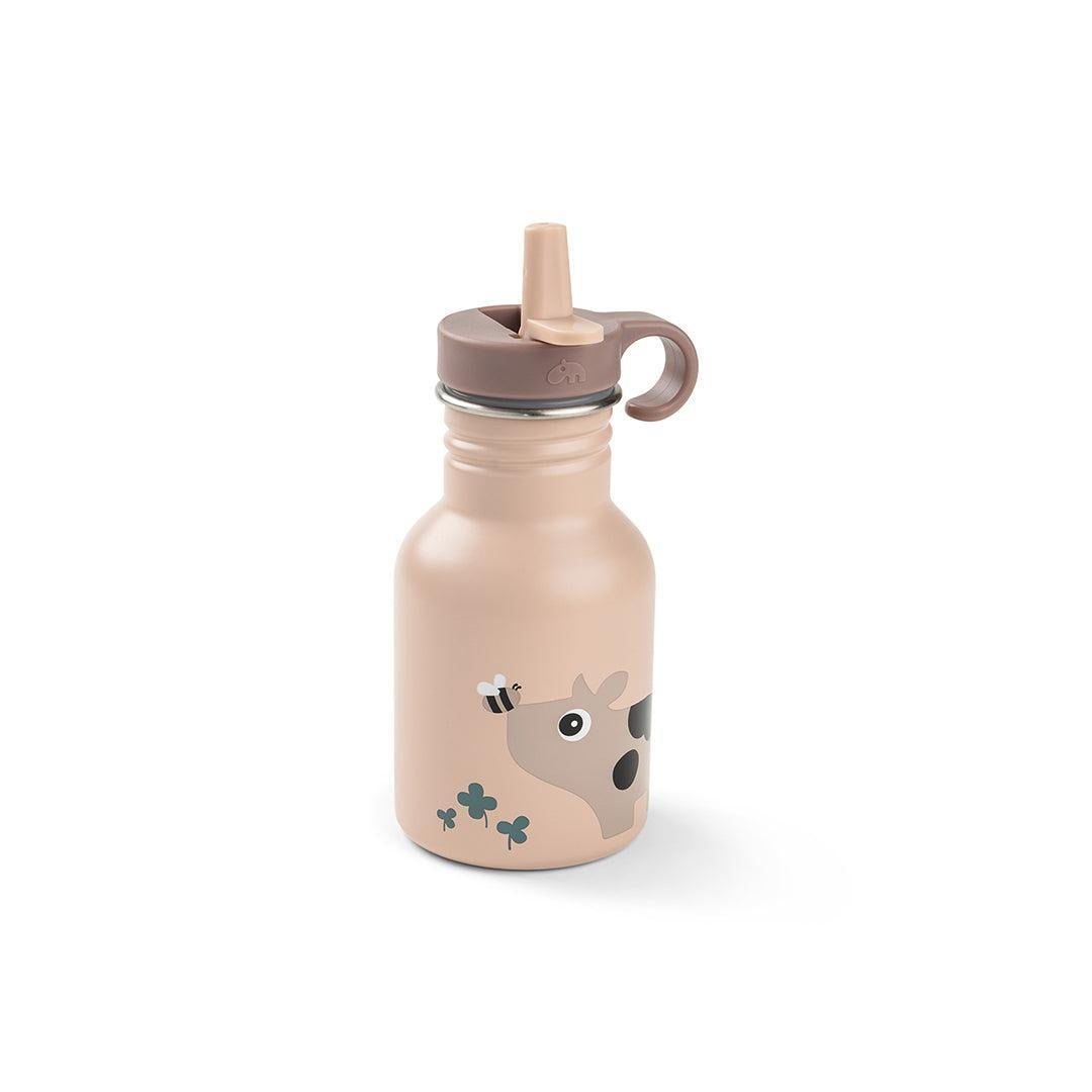 Done by Deer Metal Bottle - Tiny Farm Pink