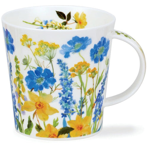 Dunoon Cairngorm Cottage Borders Blue Mug