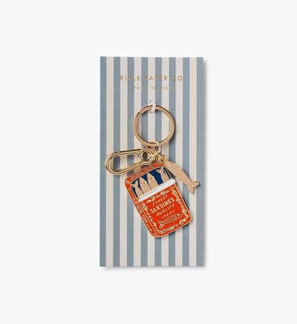 Enamel Keychain - Sardines