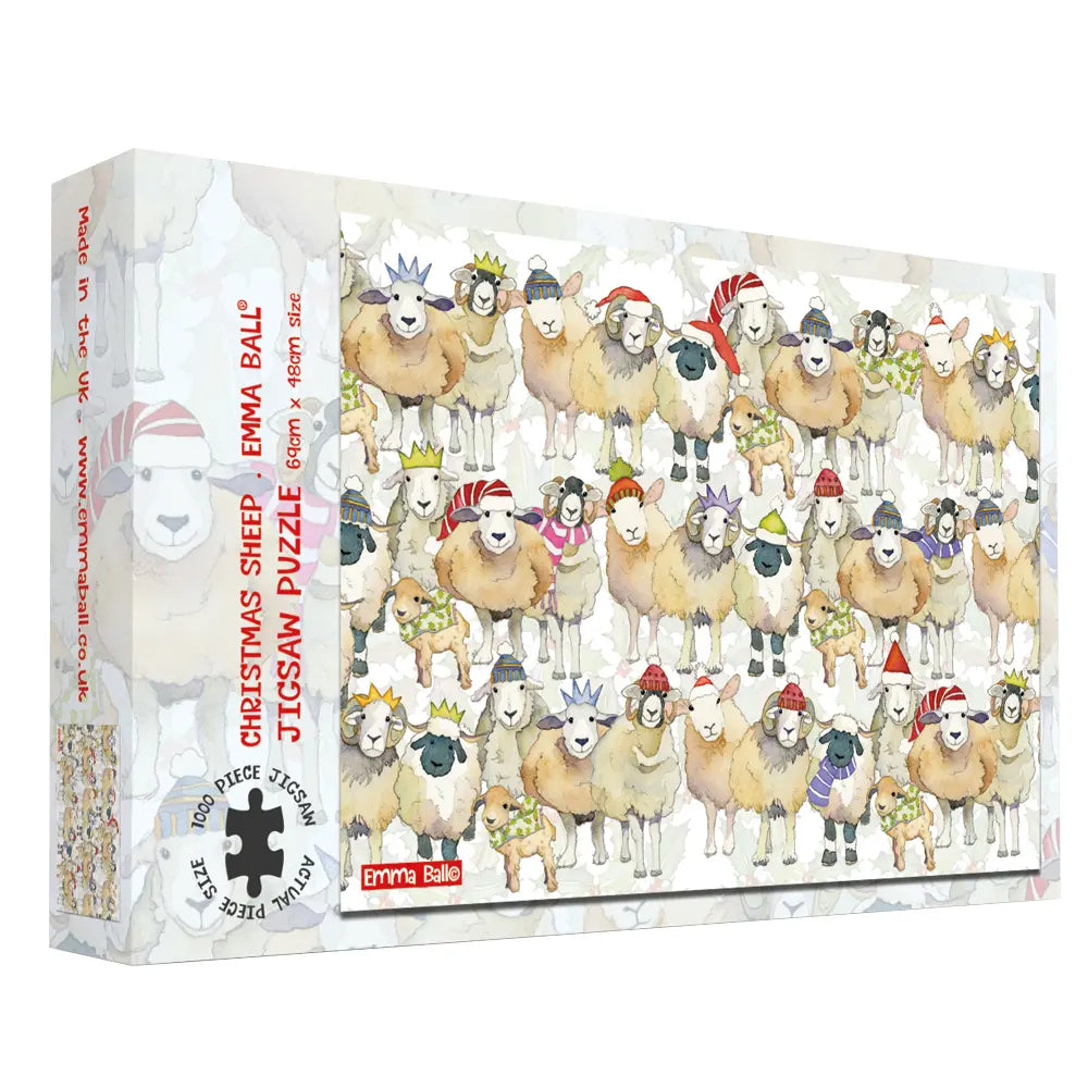 Emma Ball Christmas Sheep Jigsaw