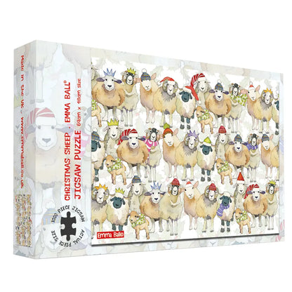 Emma Ball Christmas Sheep Jigsaw