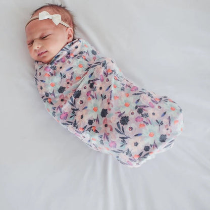 Morgan Floral Swaddle Blanket