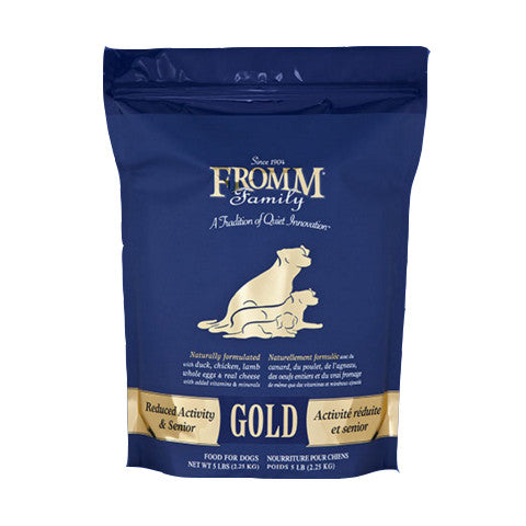 Fromm Gold Reduced Activity & Senior Dry Dog Food
