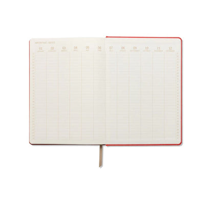 JUMBO BOOKCLOTH JOURNAL - GOOD THINGS ARE COMING