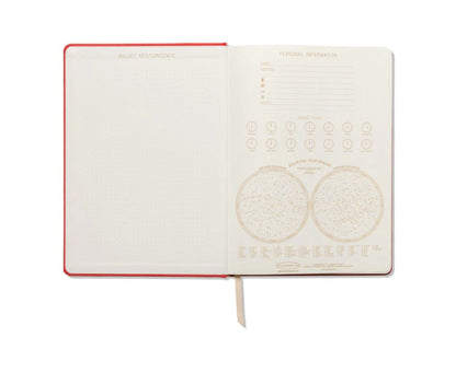 JUMBO BOOKCLOTH JOURNAL - GOOD THINGS ARE COMING