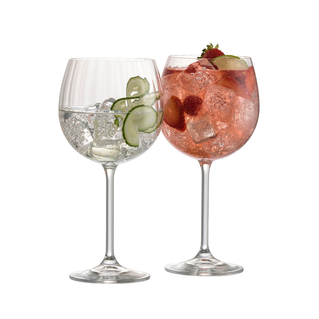 Galway Crystal Erne Gin & Tonic Glass Set of 2