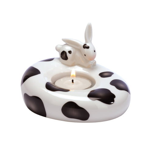 Goebel Bunny De Luxe Cow Tealight Holder