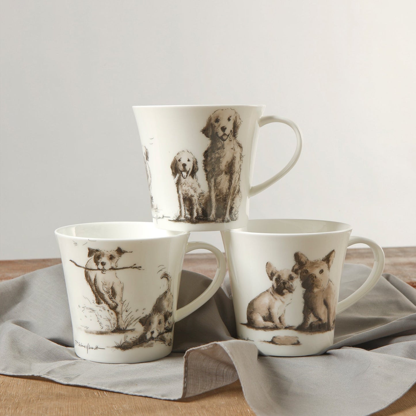 Goebel We Belong Together Dogs Mug