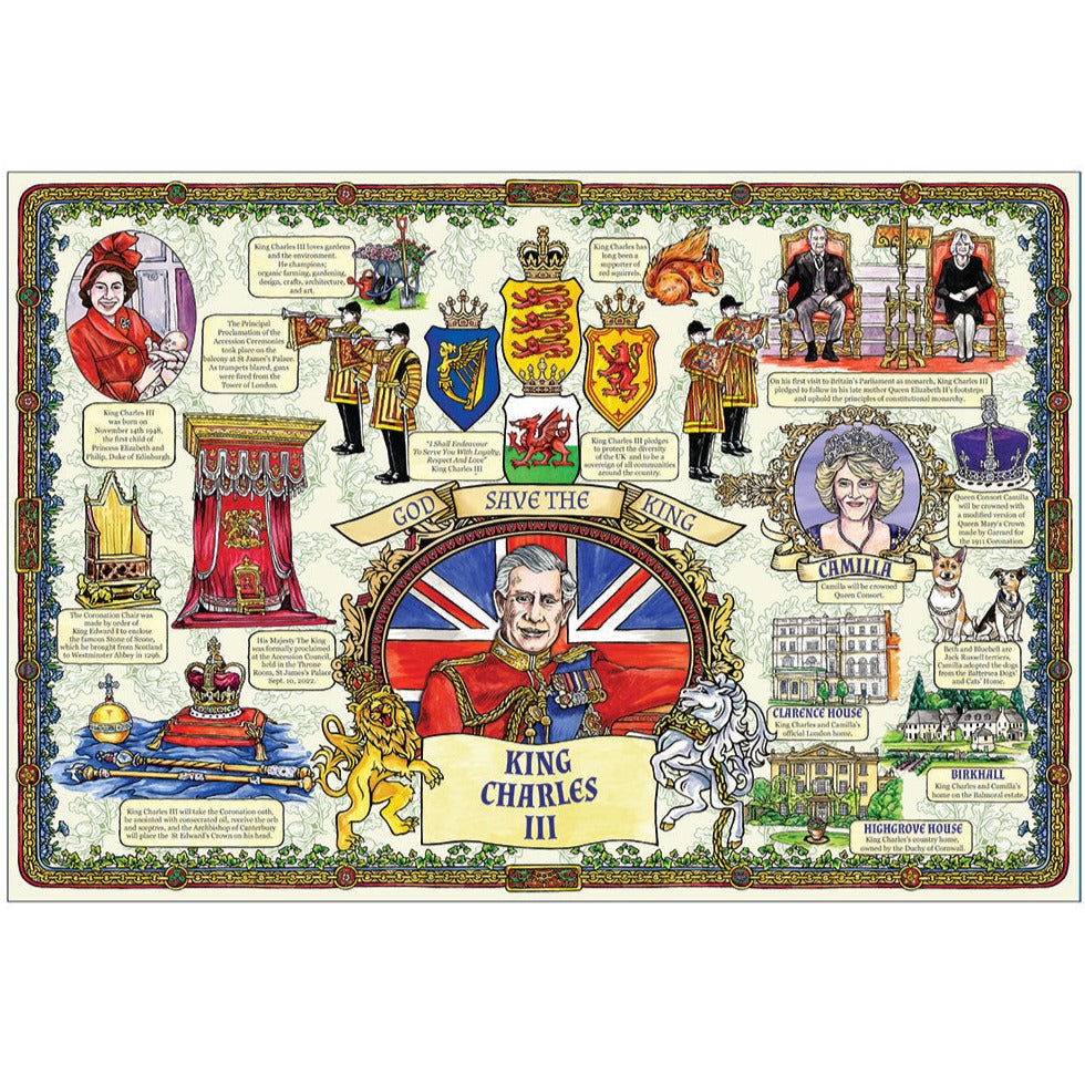 Goviers Exclusive King Charles III Coronation Puzzle