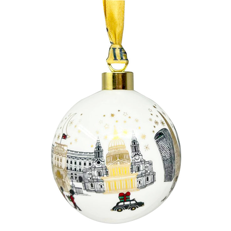 Goviers London Skyline Christmas Bauble