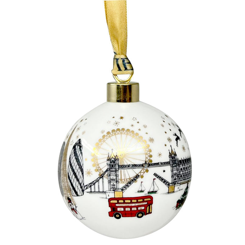 Goviers London Skyline Christmas Bauble