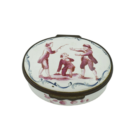 Halcyon Days V & A London Enamel Box