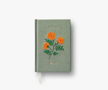 Birth Month Mini Embroidered Journal - October