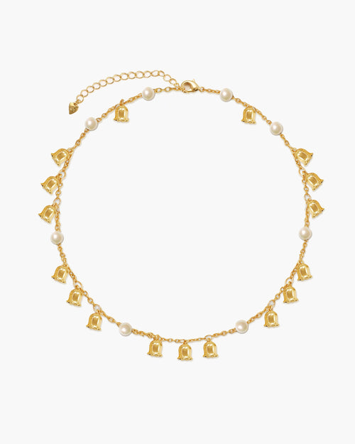 Lily of the Valley Pearl Choker