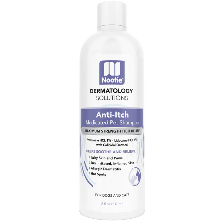 ANTI-ITCH MEDICATED SHAMPOO RELIEVES ITCHING & SCRATCHING