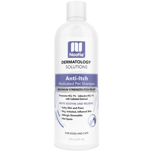 ANTI-ITCH MEDICATED SHAMPOO RELIEVES ITCHING & SCRATCHING