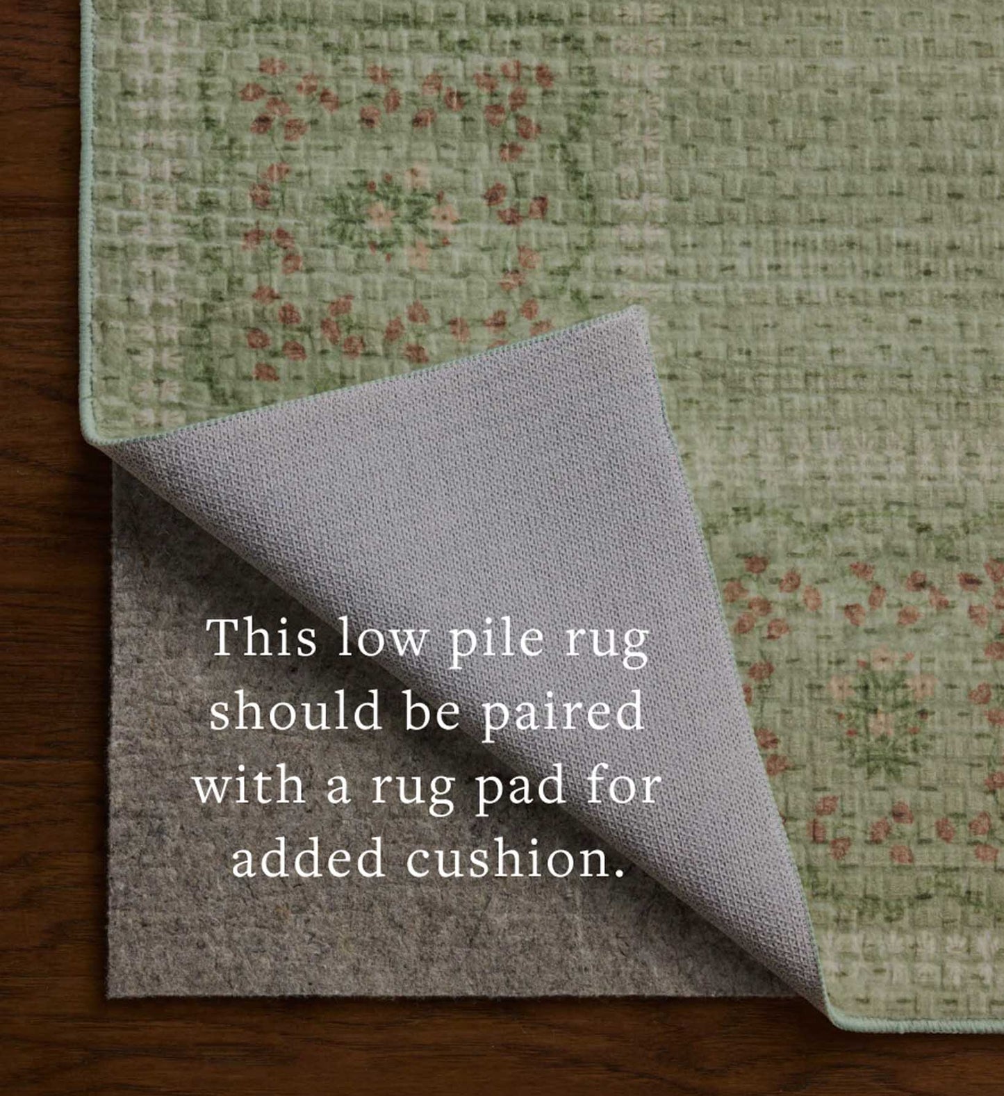 Orchard Lottie Washable Rug - Green