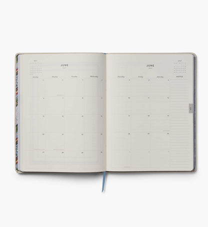 2027 12-Month Embroidered Bookbound Planner - Heritage Sampler
