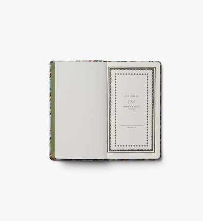 2027 12-Month Hardcover Pocket Planner - Paisley