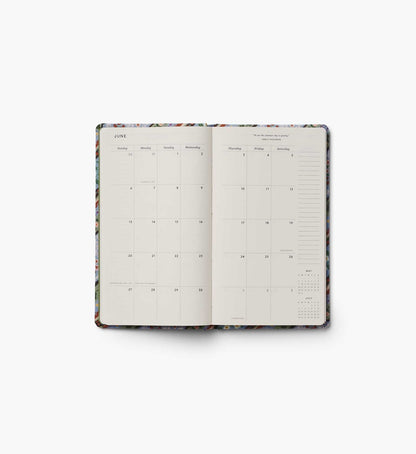 2027 12-Month Hardcover Pocket Planner - Paisley
