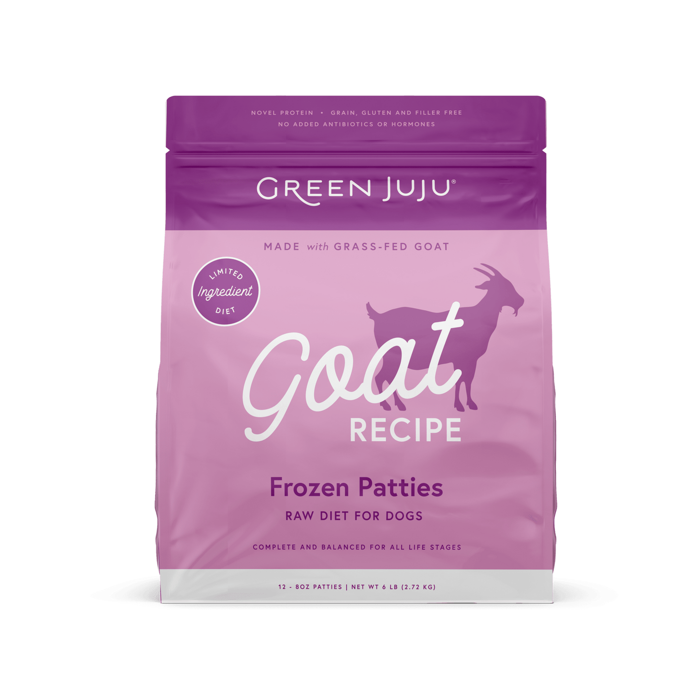 Green Juju Frozen Raw Diet Patties & Sliders