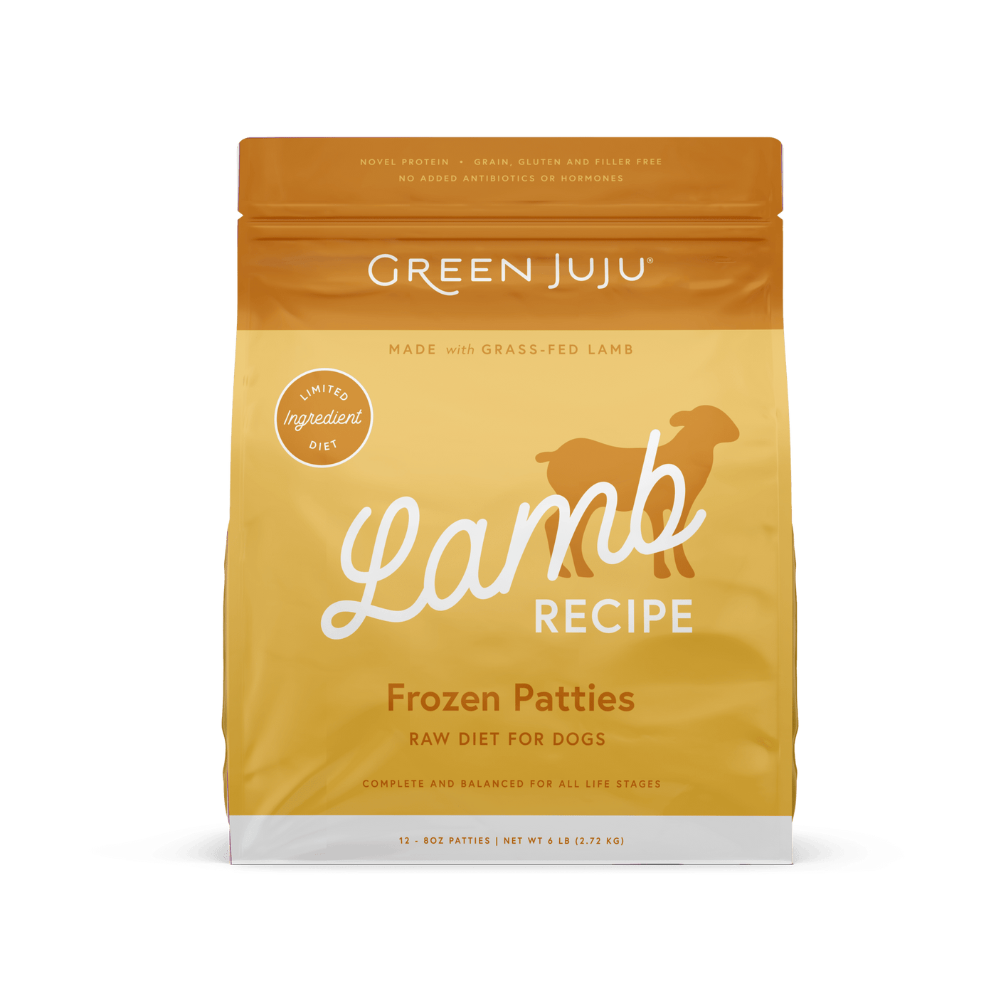 Green Juju Frozen Raw Diet Patties & Sliders
