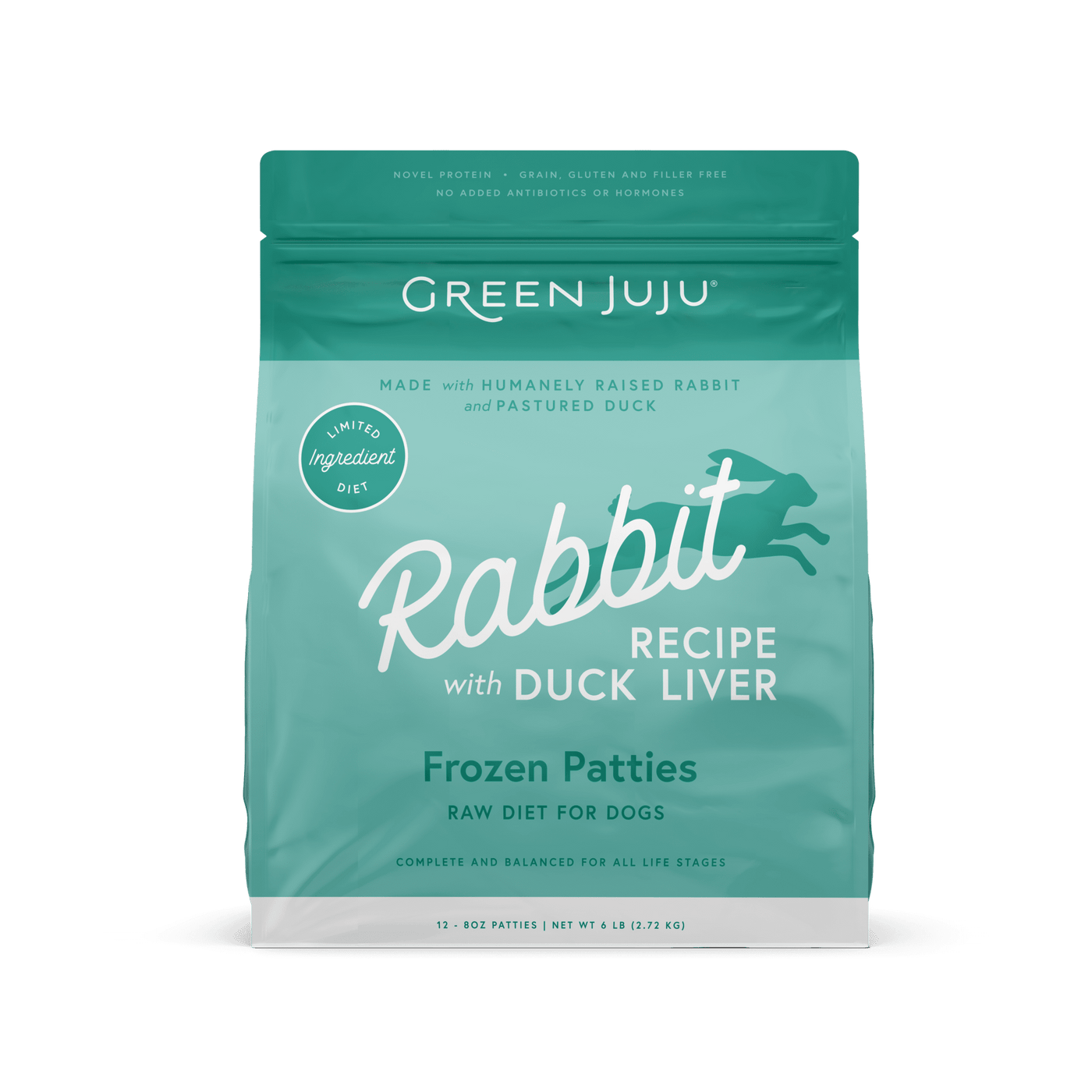 Green Juju Frozen Raw Diet Patties & Sliders