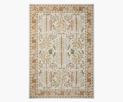 Canopy Bough Printed Rug - Cream