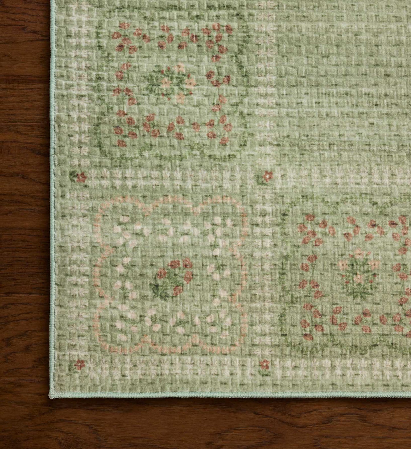 Orchard Lottie Washable Rug - Green