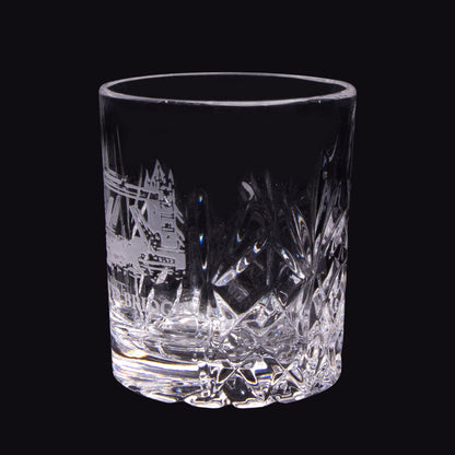 Royal Scott Crystal 2oz Shot Glass Tower Bridge