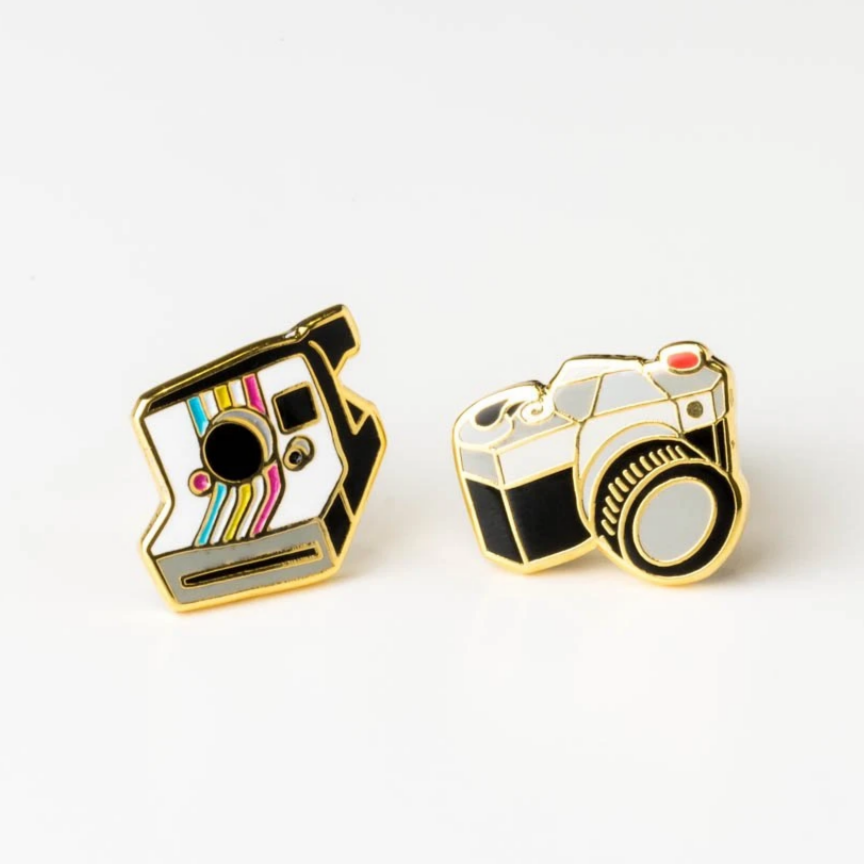 Camera Earrings