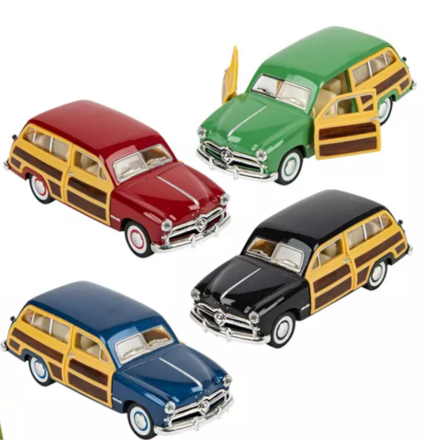 5" Die-Cast 1949 Ford Woody Wagon