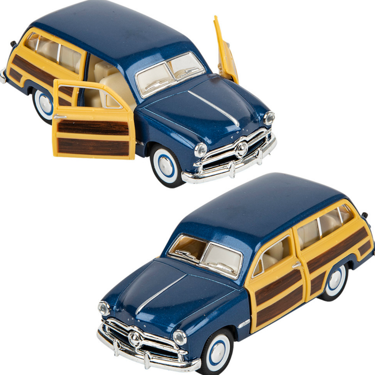 5" Die-Cast 1949 Ford Woody Wagon