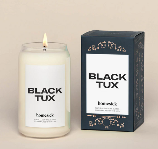 Black Tux Candle