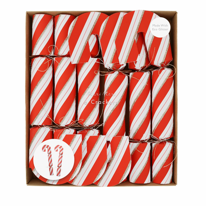 Candy Cane Shape Crackers
