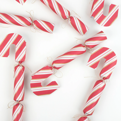 Candy Cane Shape Crackers