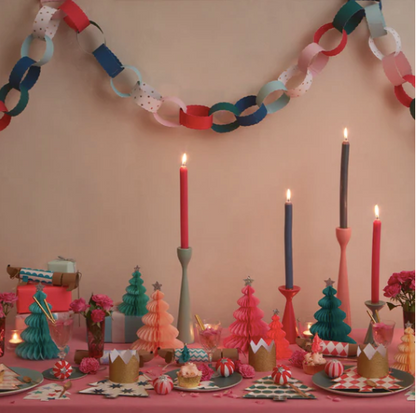 Scalloped Christmas Paper Chains