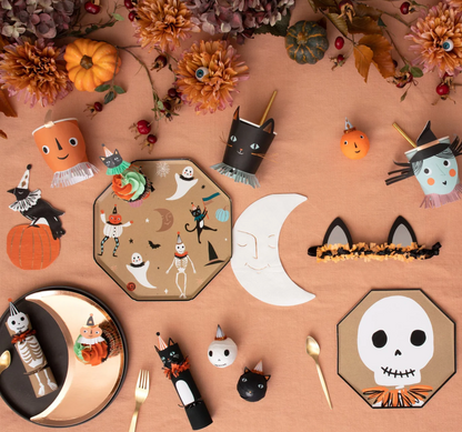 Meri Meri Vintage Halloween Dinner Plates (set of 8)