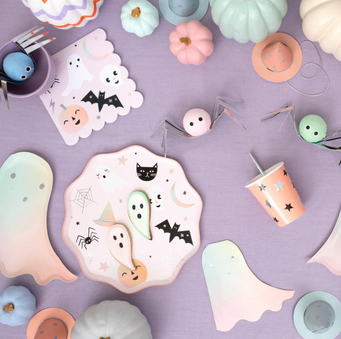 Pastel Halloween Large Napkins