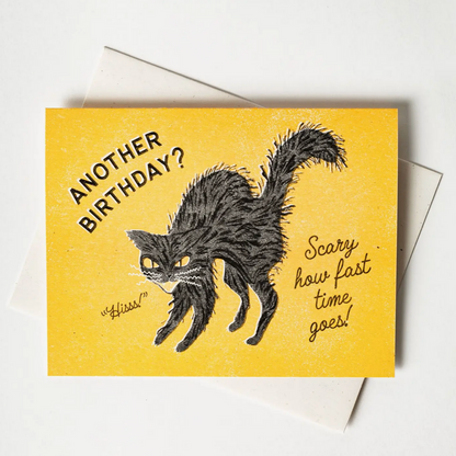 Another Birthday? - Risograph Card