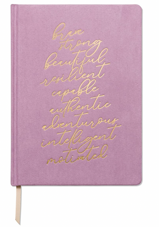 Jumbo Book Cloth Journal - Affirmations