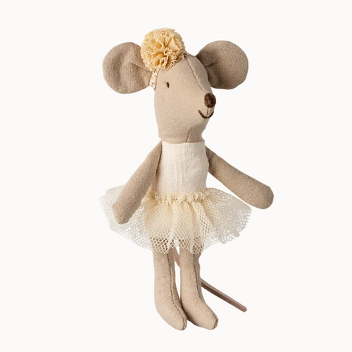 Ballerina mouse - Little sister - Off white
