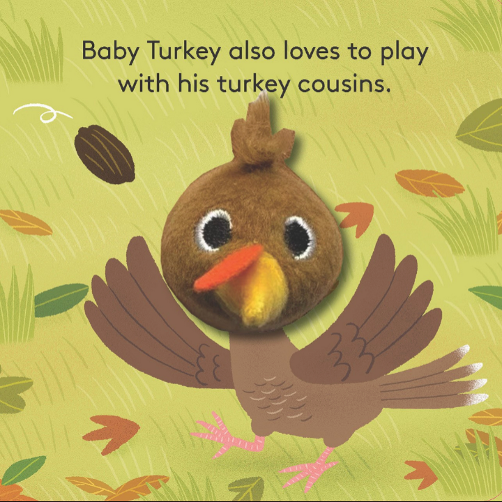 Baby Turkey: Finger Puppet Book